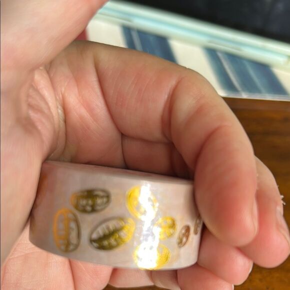 London Gifties Light Coffee Stain Paper & Beans Washi NEW - Picture 2 of 4